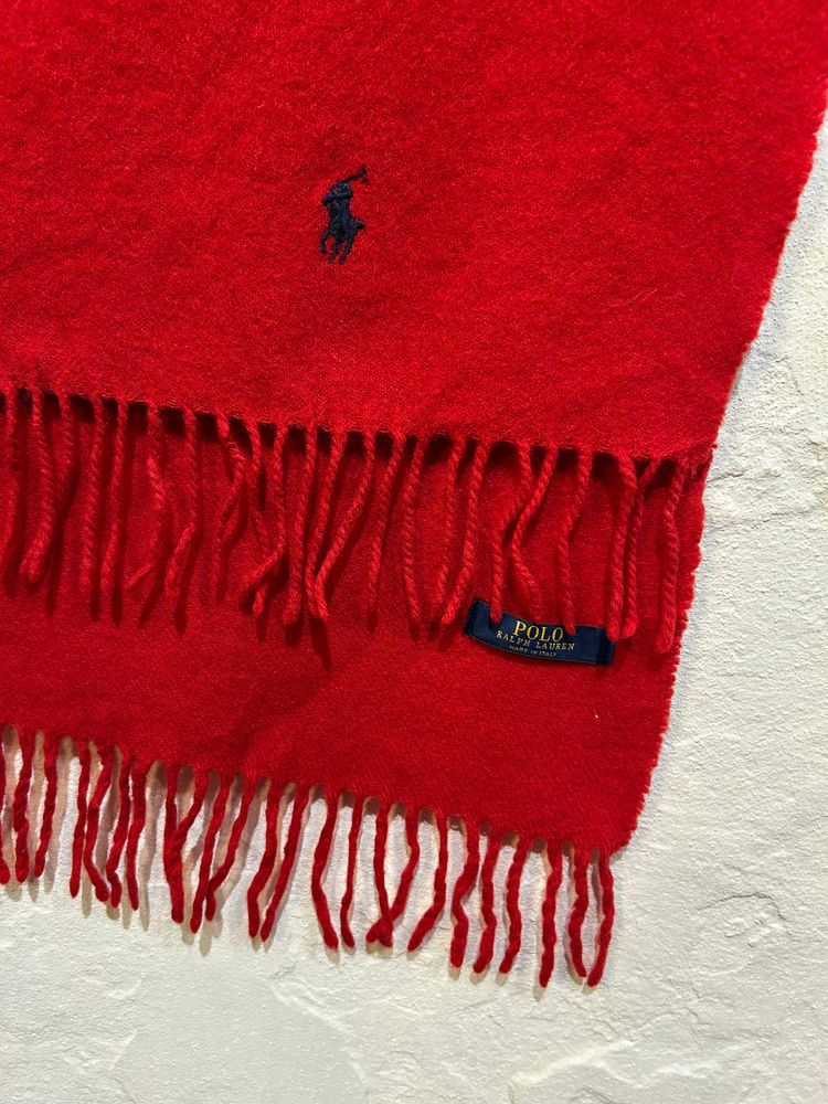 Polo Ralph Lauren Red Scarf image 1